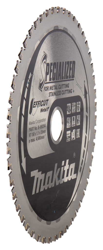 Пильный диск по металлу EFFICUT, 150x20x48T Makita B-69294