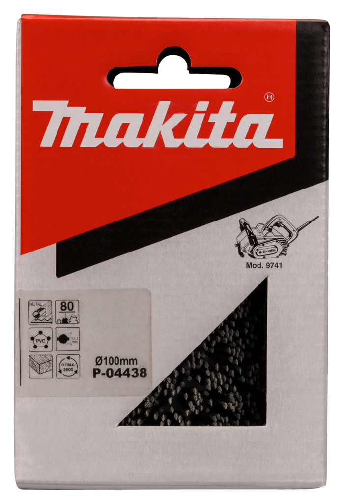 Щетка нейлоновая 120 мм, G80 Makita P-04438