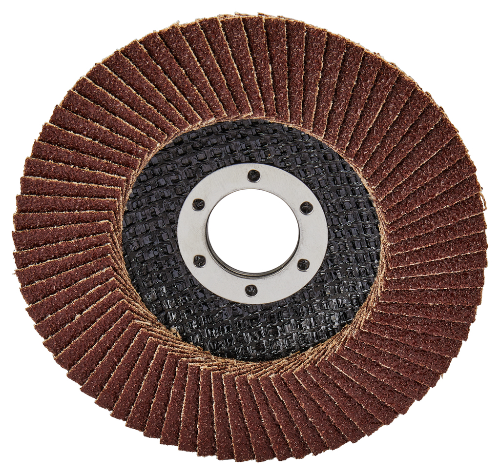 Лепестковый шлифовальный диск А40, 115 мм, стекловолокно, плоский Makita D-27230