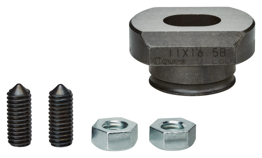 Матрица 11х16,5 мм овальное отверстие для DPP200 Makita SC00000260