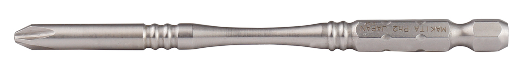 Бита Silver Torsion Slim PH2, 100 мм, E-form (MZ) Makita B-56948