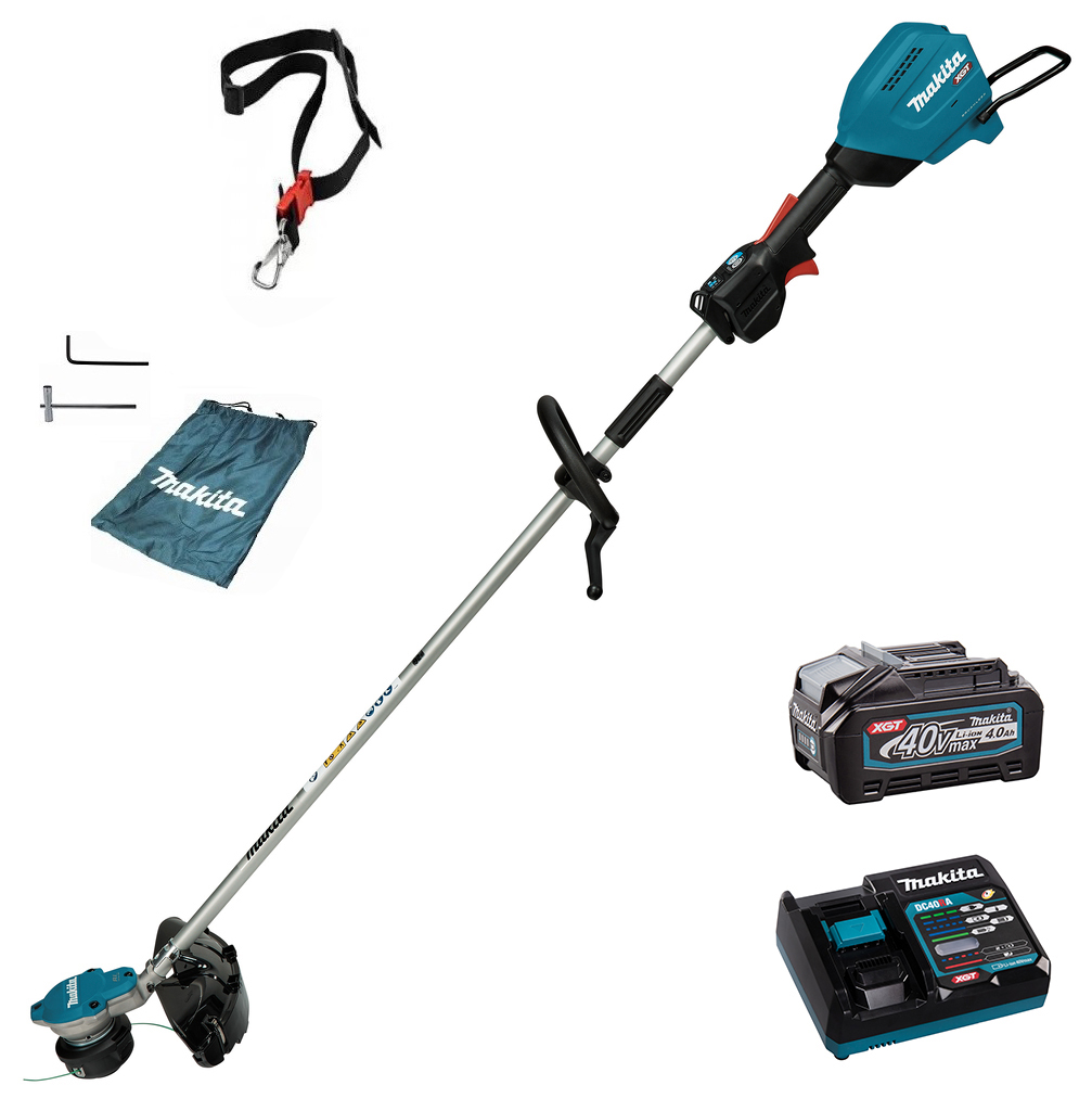 Триммер Makita UR003GZ + BL4040 + DC40RA Триммер Makita UR003GZ + BL4040 + DC40RA