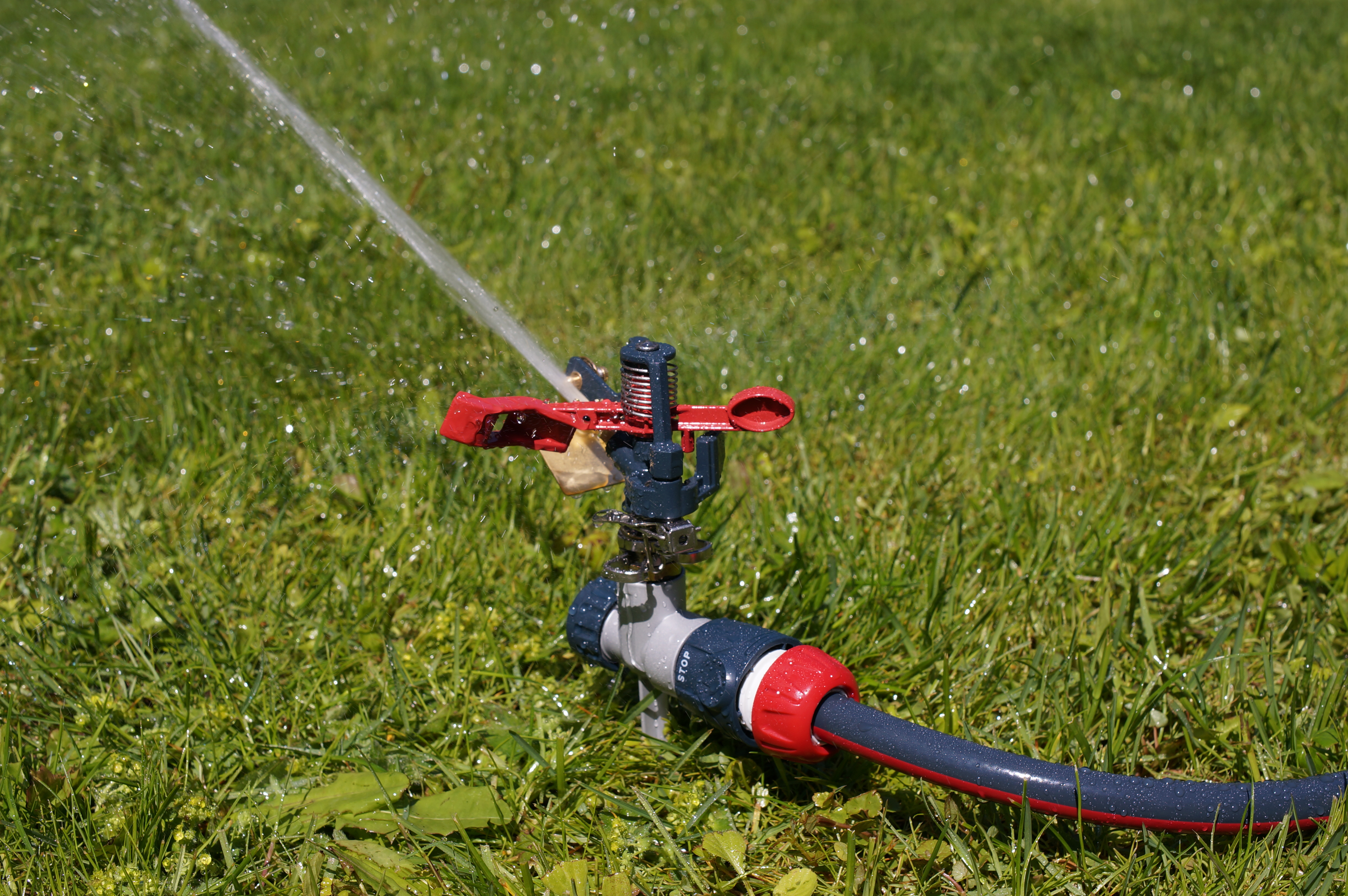 Разбрызгиватель импульсный металлический