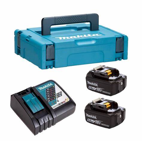 Набор PSK LXT DC18RС + BL1850B - 2 шт Makita MKP1RT182 (198311-6) Набор PSK LXT DC18RС + BL1850B - 2 шт Makita MKP1RT182 (198311-6)