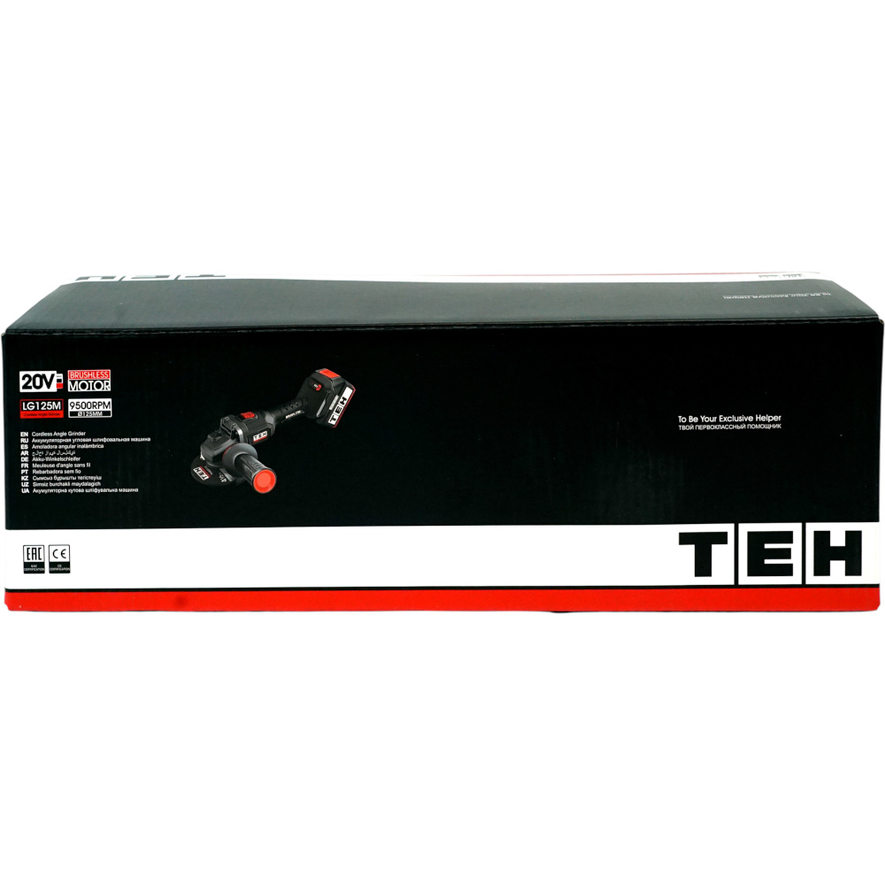 УШМ аккумуляторная 20V (без АКБ и ЗУ) 125мм TEH LG125M