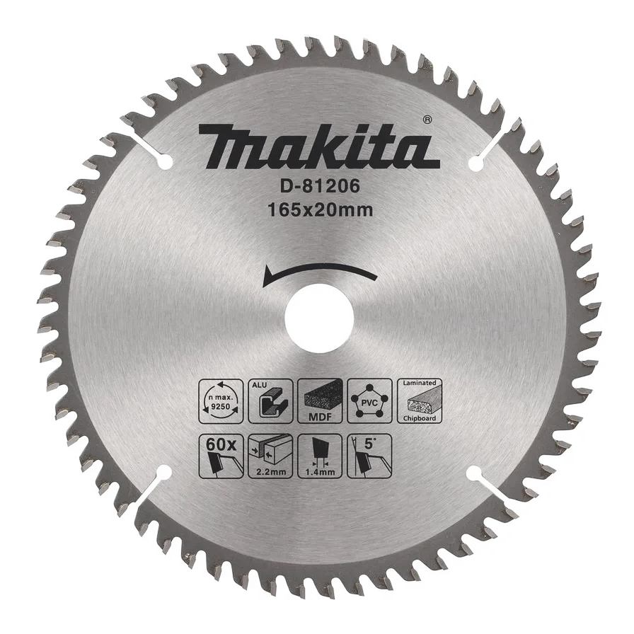 Пильный диск универсальный для алюминия/дерева/пластика