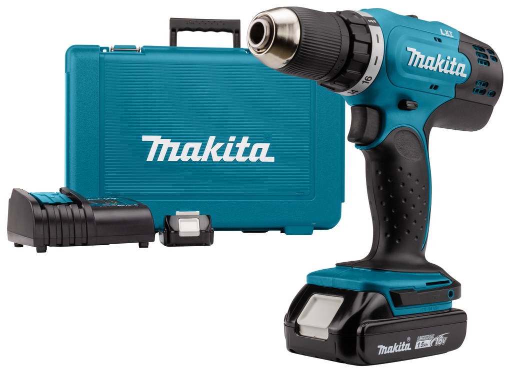 Аккумуляторная дрель-шуруповерт LXT 18 В Makita DDF453SYE