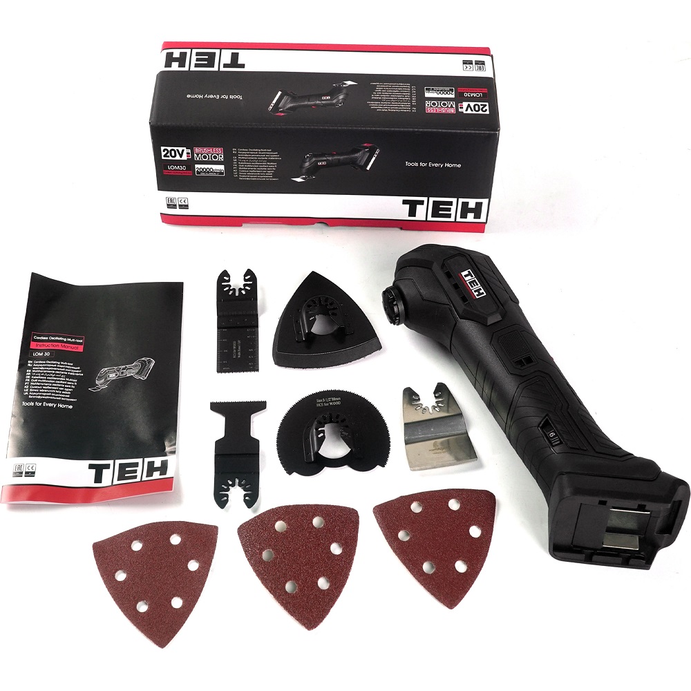 Мультитул аккумуляторный 20V (без АКБ и ЗУ) TEH LOM30