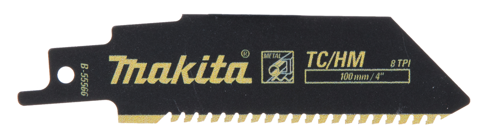 Сабельная пилка для металла 100x1,25x8TPI Makita B-55566 Сабельная пилка для металла 100x1,25x8TPI Makita B-55566