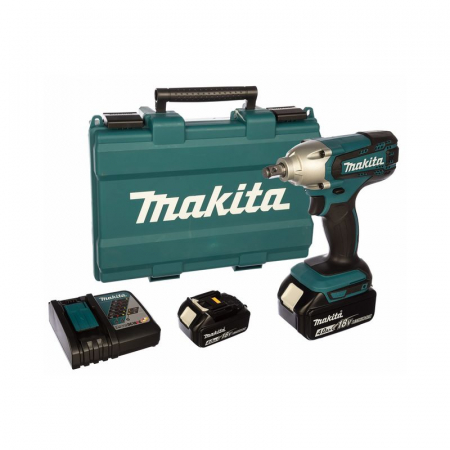 Аккумуляторный ударный гайковерт LXT 18 В Makita DTW190RME Аккумуляторный ударный гайковерт LXT 18 В Makita DTW190RME