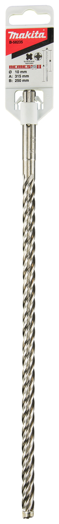 Бур SDS-plus Nemesis II 10x315 Solid Makita B-58235