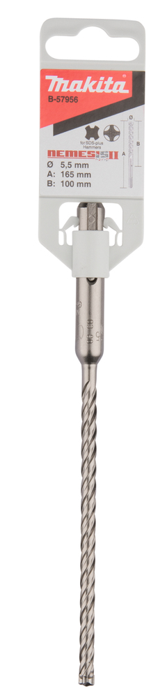 Бур SDS-plus Nemesis II 5,5x165 Makita B-57956