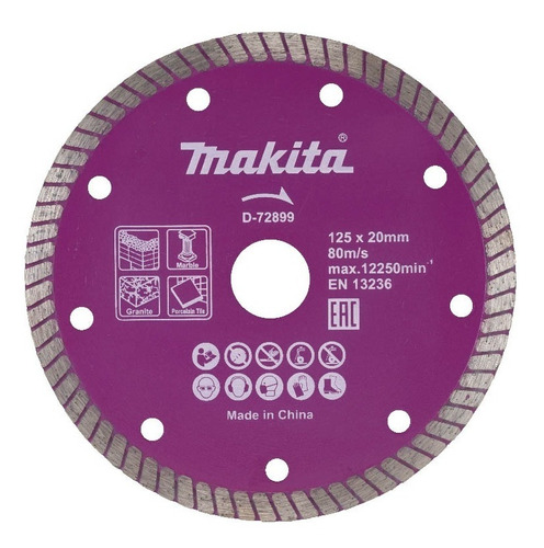 Диск алмазный 125х20 для пилы D-72899