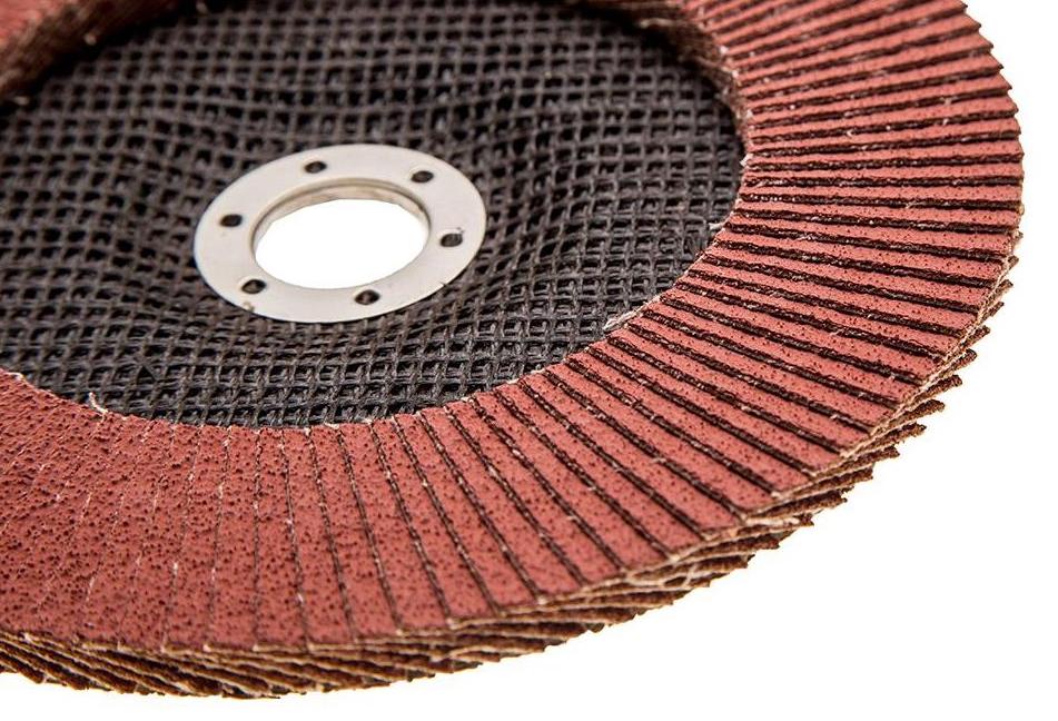 Лепестковый шлифовальный диск С60, 180 мм, стекловолокно, плоский Makita D-28547