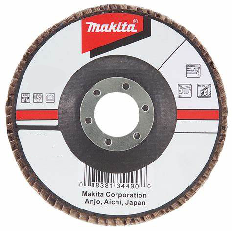 Лепестковый шлифовальный диск С40, 180 мм, стекловолокно, угловой Makita D-28379 Лепестковый шлифовальный диск С40, 180 мм, стекловолокно, угловой Makita D-28379