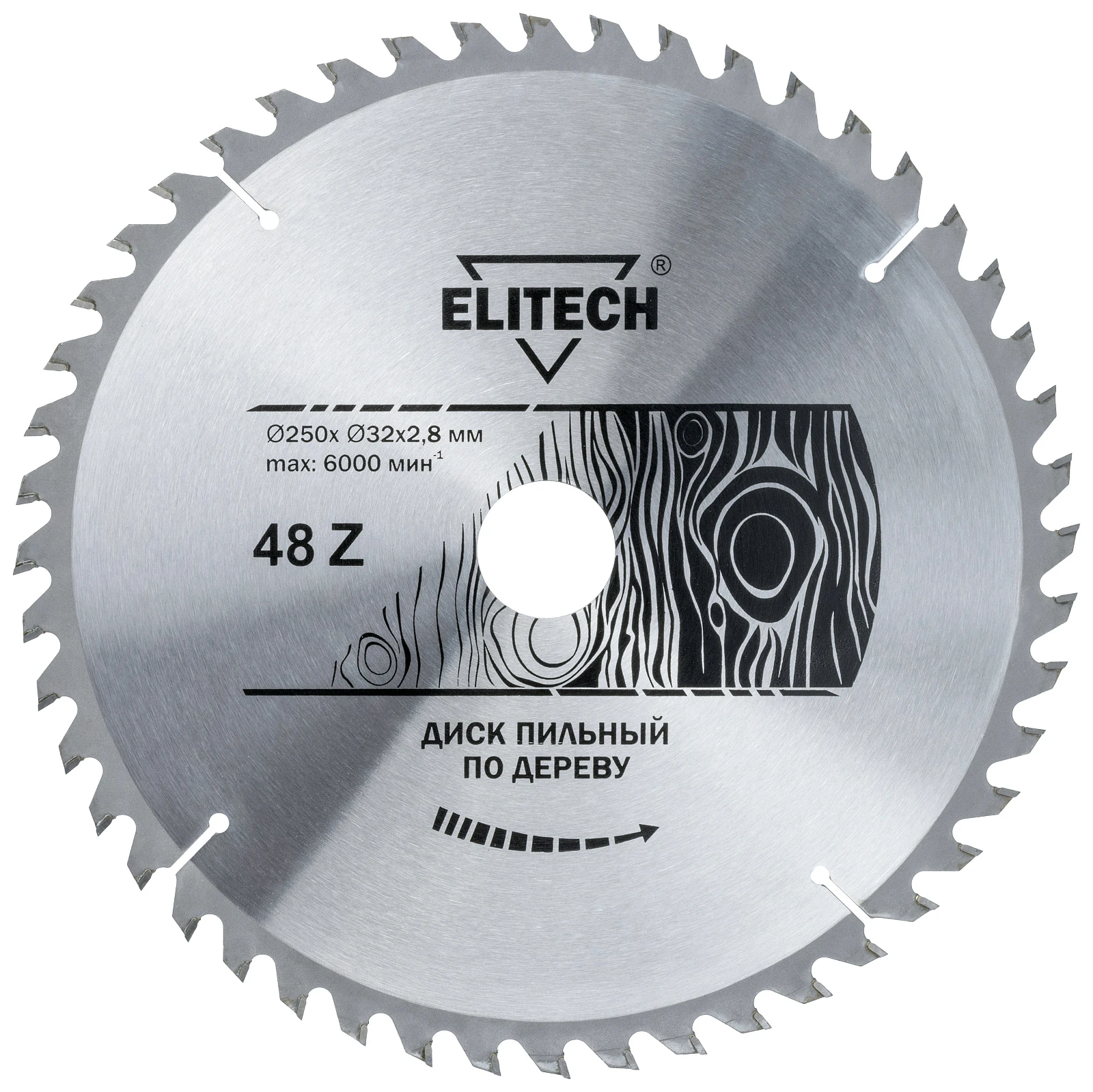 ELITECH 1820.056500 (Диск пильный 250х32/30 48зуб) 187792