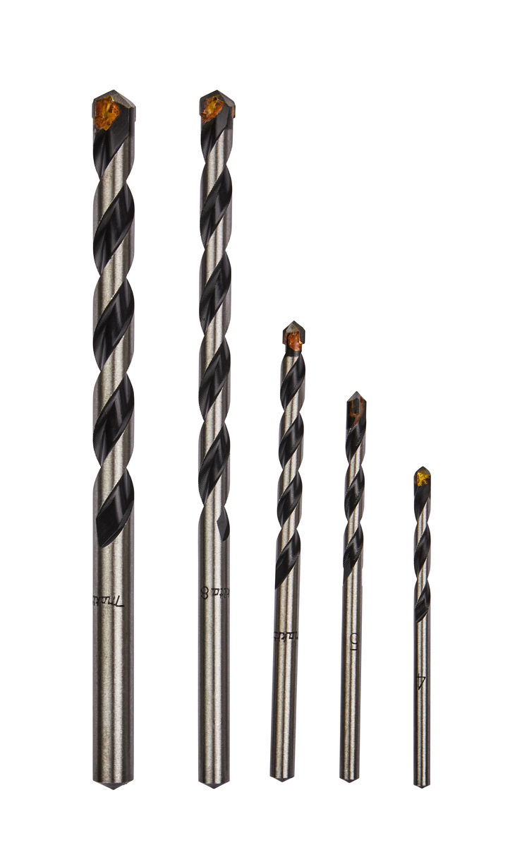Набор универсальных сверл 5 шт (4, 5, 6, 8, 10 мм) Makita D-36712