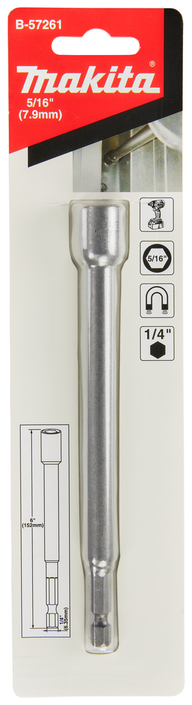 Магнитная торцовая головка 7,9х152 Makita B-57261