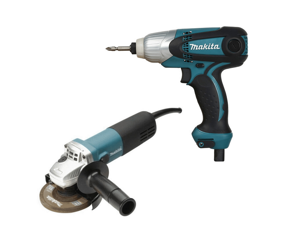 Набор сетевого инструмента (TD0101 + 9555HN) Makita DK0169 оригинал | MAKITA -LAND.RU