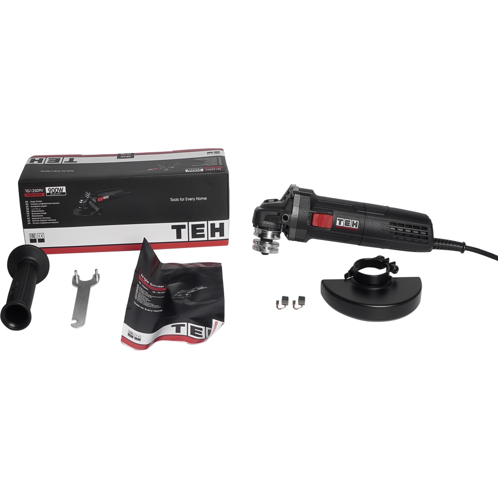 УШМ с регулировкой оборотов 125мм TEH TG12509V