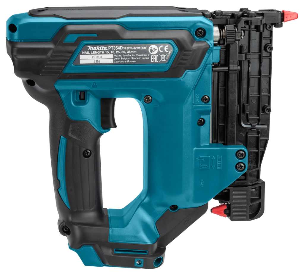 Аккумуляторный штифтозабиватель Makita PT354DZ