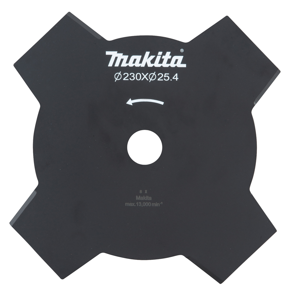 Нож для травы 4 зуба 230x25.4 мм Makita 195150-5