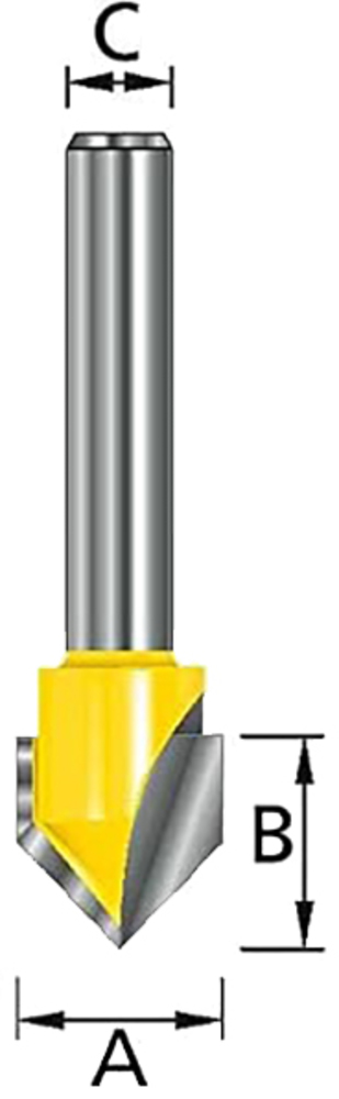 Фреза прямого/наклонного фрезерования 12,7х12,7х8х32х2Т Makita D-10671 Фреза прямого/наклонного фрезерования 12,7х12,7х8х32х2Т Makita D-10671