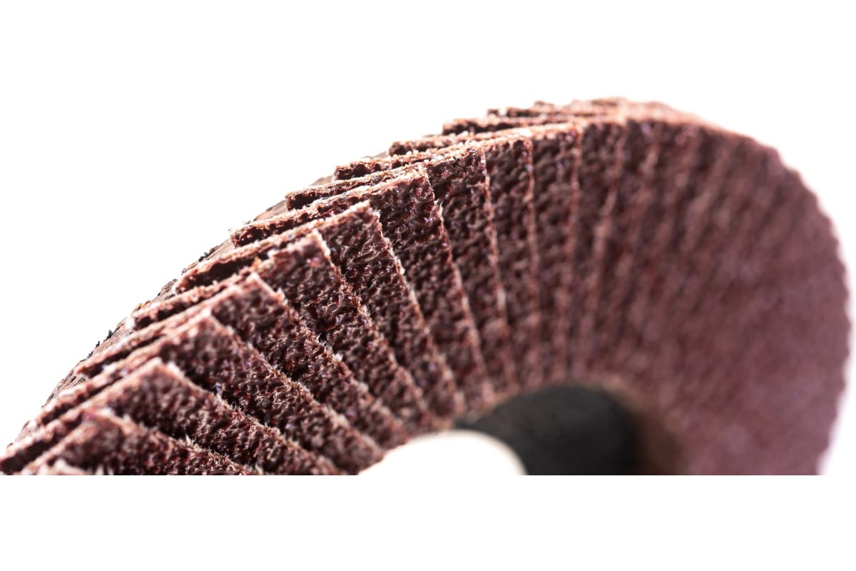 Лепестковый шлифовальный диск А36, 125 мм, стекловолокно, плоский Makita D-27274