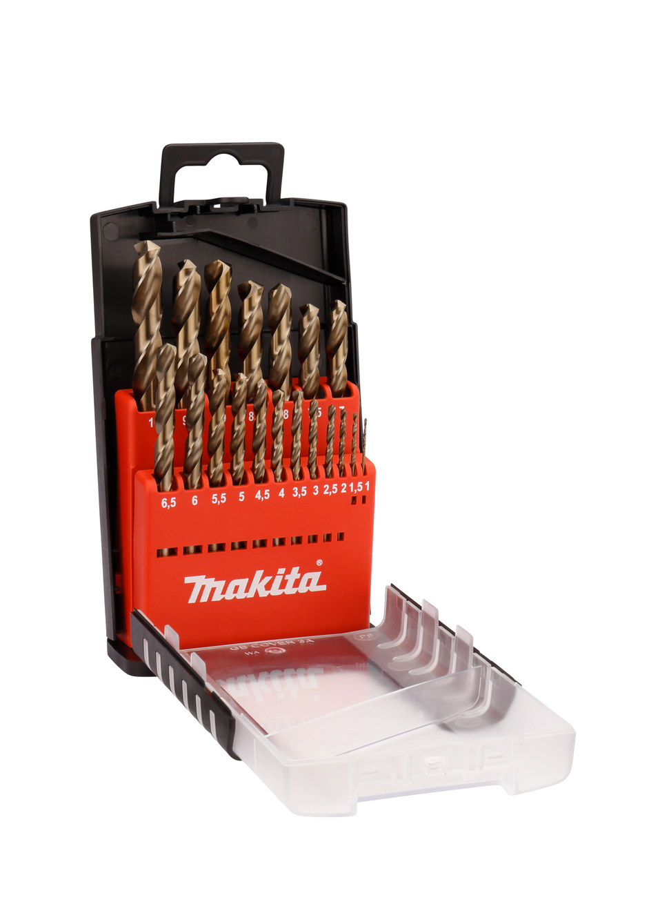Набор сверл по металлу HSS-Co 19 шт Makita D-50463