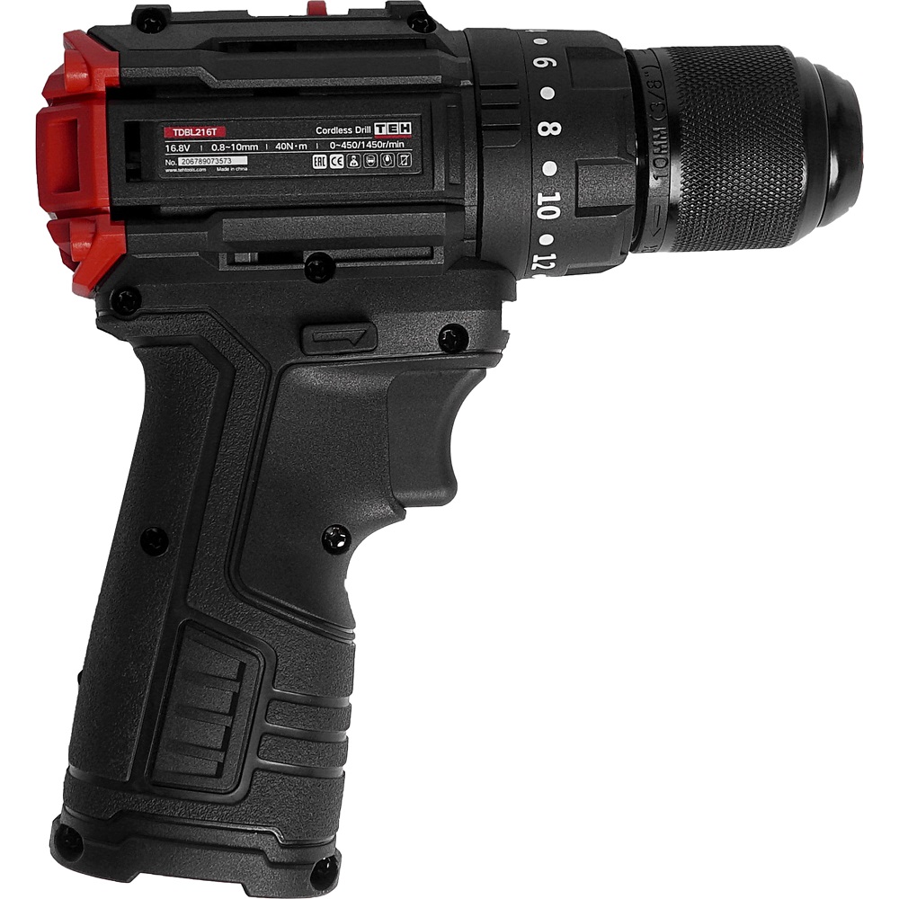 Дрель ударная аккумуляторная 16,8V TEH TDBL216T
