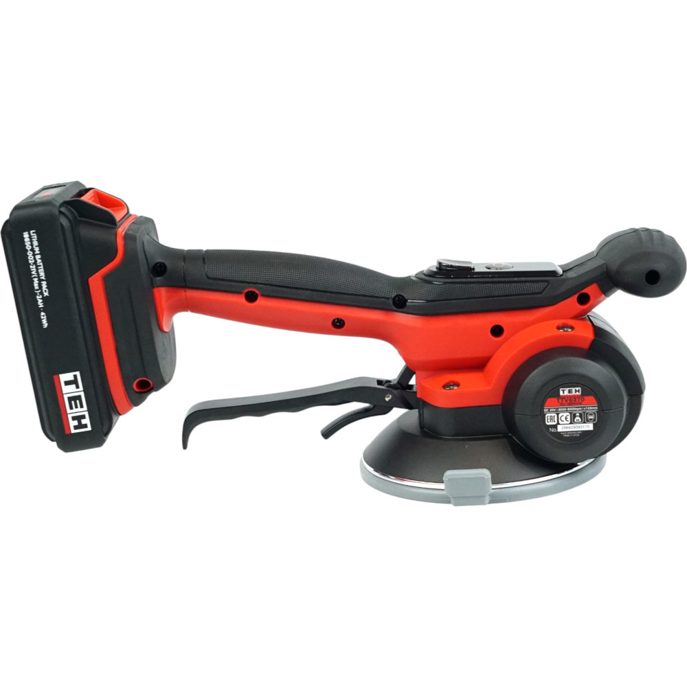 Виброприсоска для укладки плитки аккумуляторная 20V TEH TTV6370