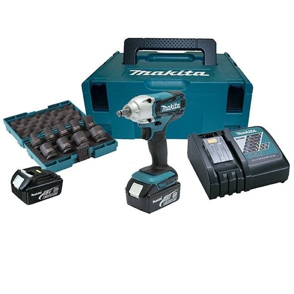 Аккумуляторный ударный гайковерт LXT 18 В Makita DTW285RFJX