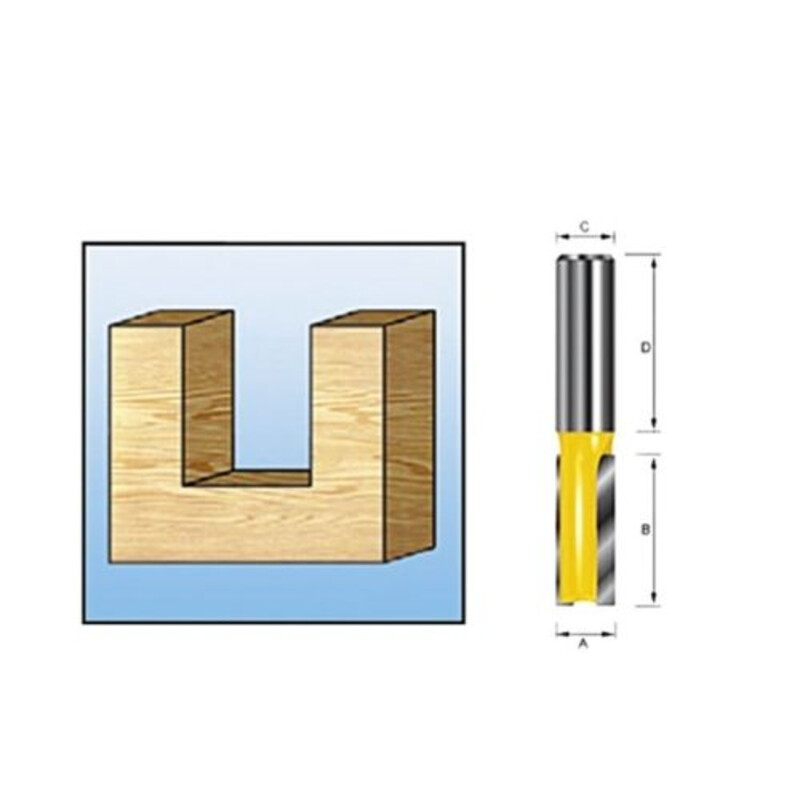 Пазовая фреза 5x10x6x47x1T Makita D-09232