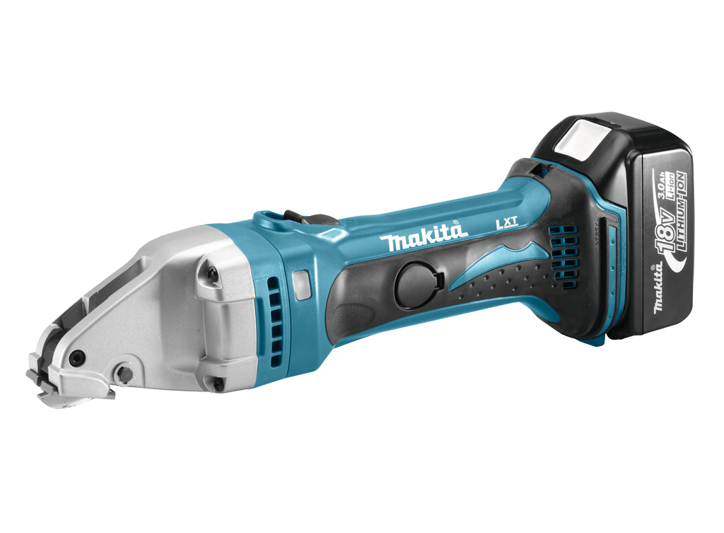 Аккумуляторные высечные ножницы по металлу Makita DJS161RFE