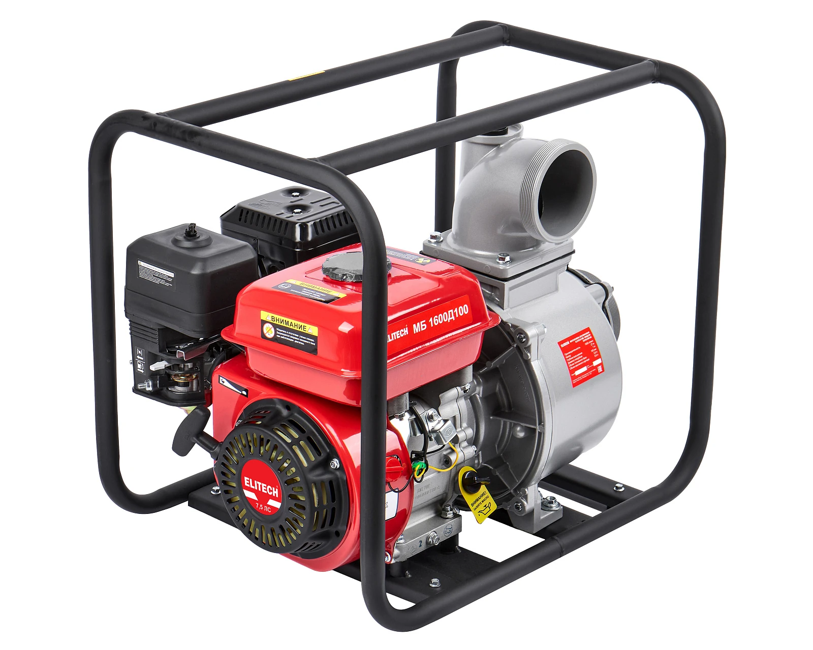 ELITECH МБ 1600 Д 100 (E0105.004.00) (Мотопомпа бензиновая) 205519