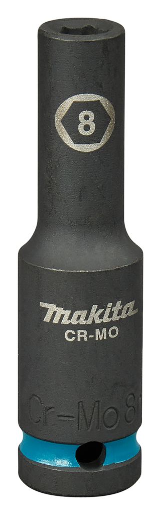 Ударная удлиненная торцовая головка Impact Black 1/2" 8x81,5 мм Makita E-16405