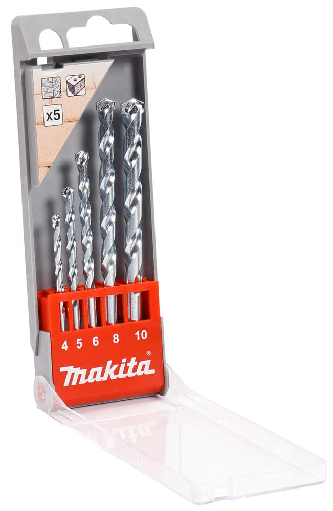 Набор сверл по кирпичу 5 шт Makita D-41040 Набор сверл по кирпичу 5 шт Makita D-41040
