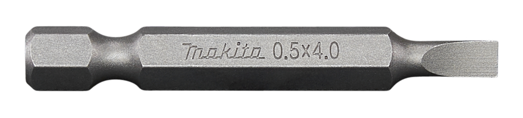 Бита Slotted SL0.5X4.0, 50 мм, E-form (MZ) 3 шт Makita B-25286