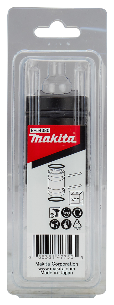 Торцовая головка для шнековых буров 3/4" Makita B-54380