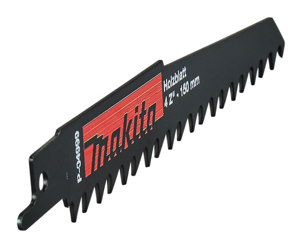 Сабельная пилка для дерева 150x1,25x4TPI, 5 шт Makita P-04999