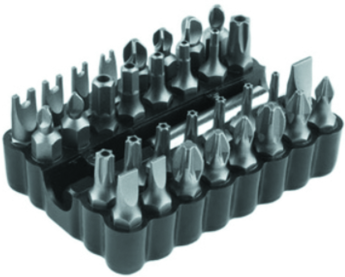 Набор специальных бит 25мм 33 предмета