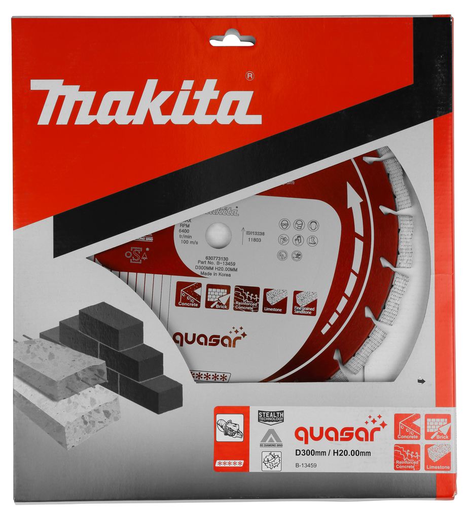 Алмазный диск Cosmos Quasar 300х20 (3DDG, Stealth) Makita B-13459