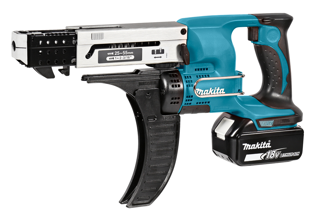 Аккумуляторный магазинный шуруповерт LXT 18 В Makita DFR550RFE