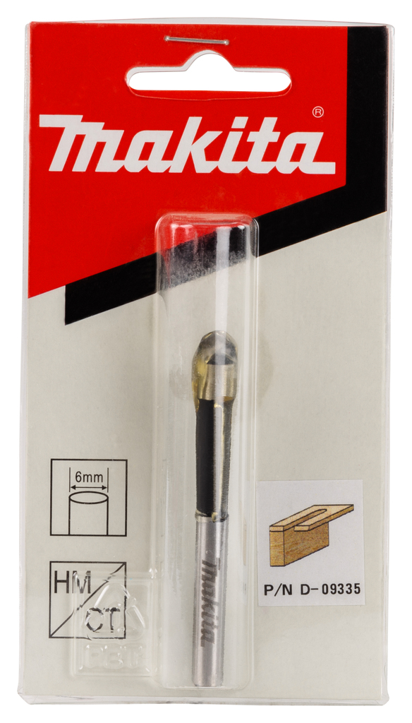 Филенчатая фреза 6х19х6х46х1Т Makita D-09335