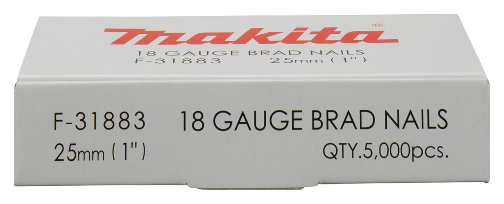Штифт (оцинкованный), 18Ga, 25 мм, 5000 шт Makita F-31883
