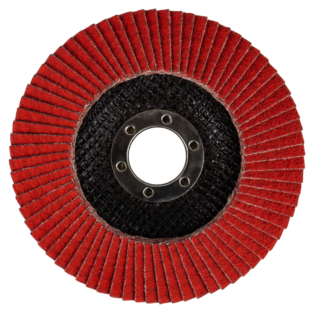 Лепестковый шлифовальный диск С60, 115 мм, стекловолокно, угловой Makita D-28307