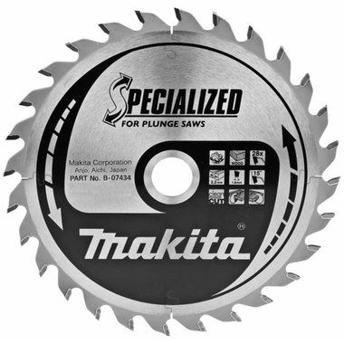 Пильный диск для погружных пил по дереву 165X20X1.6X28T Makita B-07434