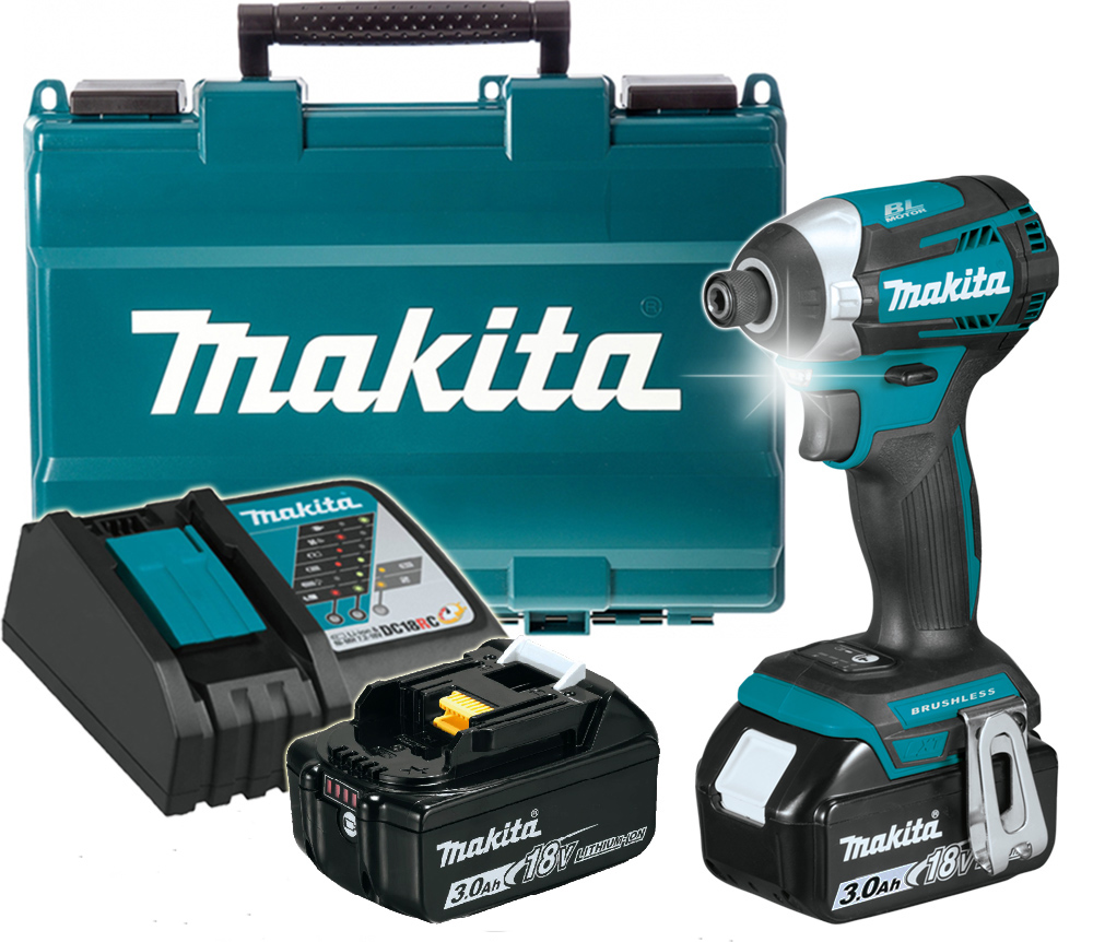 Аккумуляторный ударный винтоверт LXT 18 В Makita DTD154RFE Аккумуляторный ударный винтоверт LXT 18 В Makita DTD154RFE