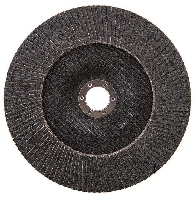 Лепестковый шлифовальный диск C60, 180 мм, стекловолокно, плоский Makita D-28145