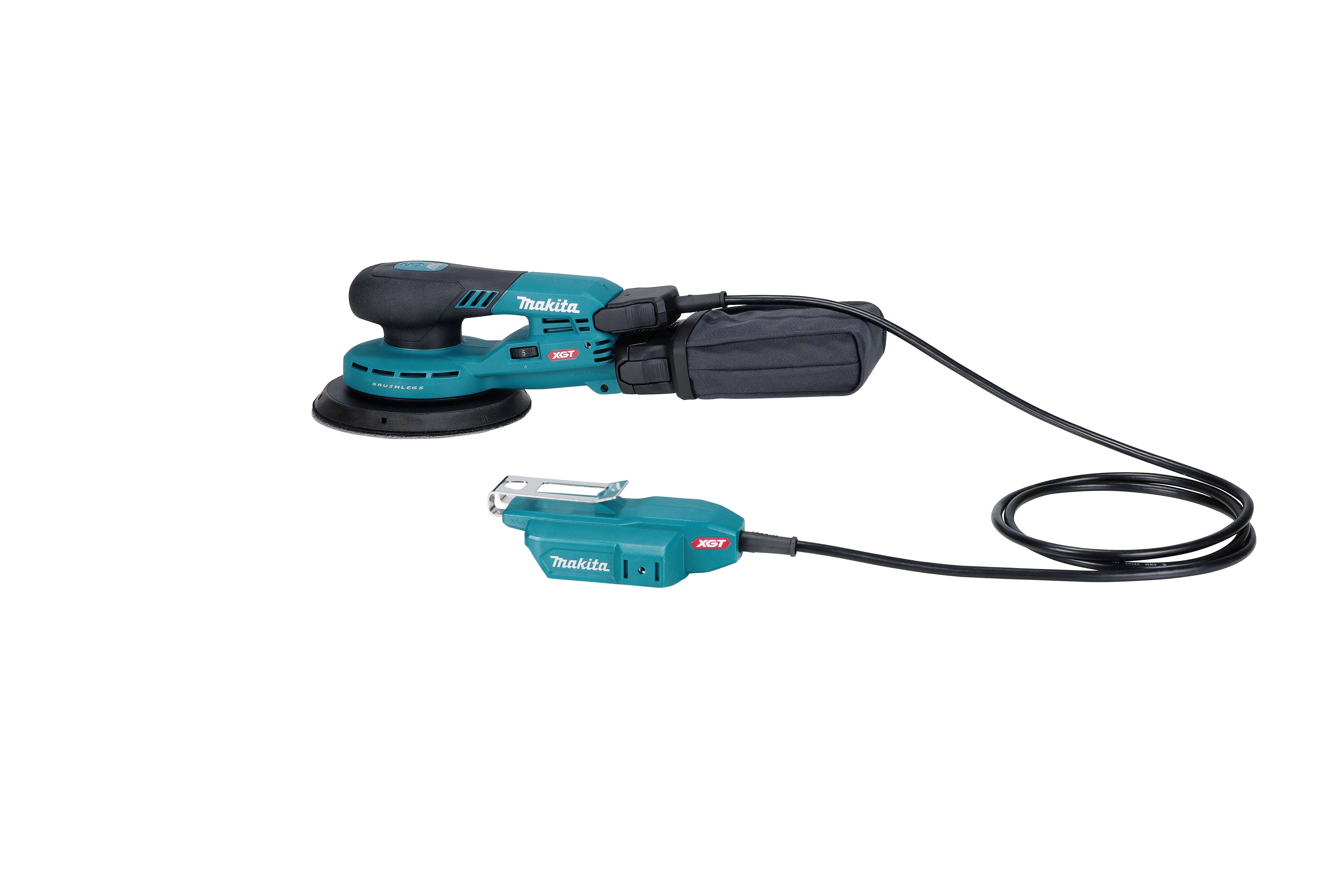 Машина шлифовальная эксцентриковая с выносным аккум. XGT 40В BL XPT AWS 125мм — BO003CGZ